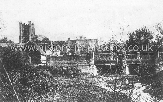 Church End Bridge, Dunmow, Essex. c.1910